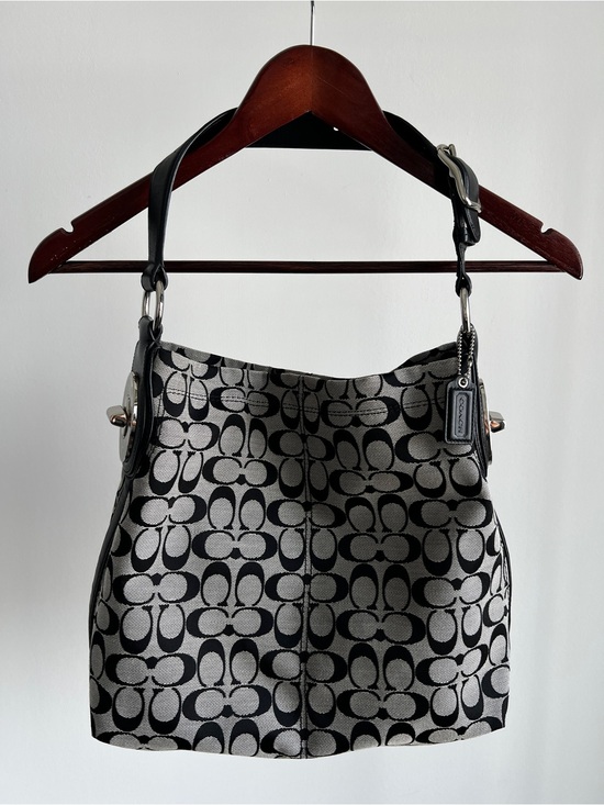Handbags - Authentic Coach New Canvas Shoulder Bag